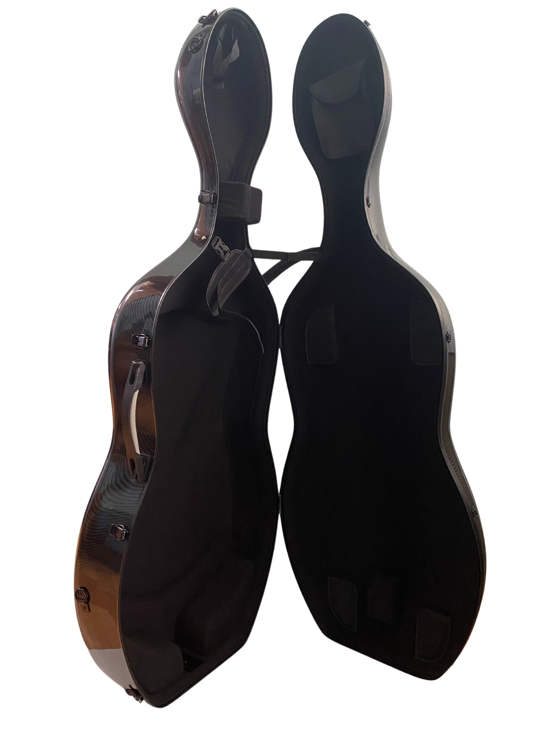 scf cello case black inside