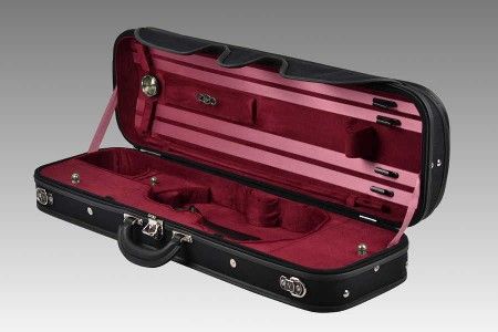milano violin case burgundy 4031